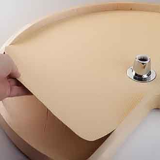 Accessories Anti-Skid Mat for Kidney Shape Corner Lazy Susans