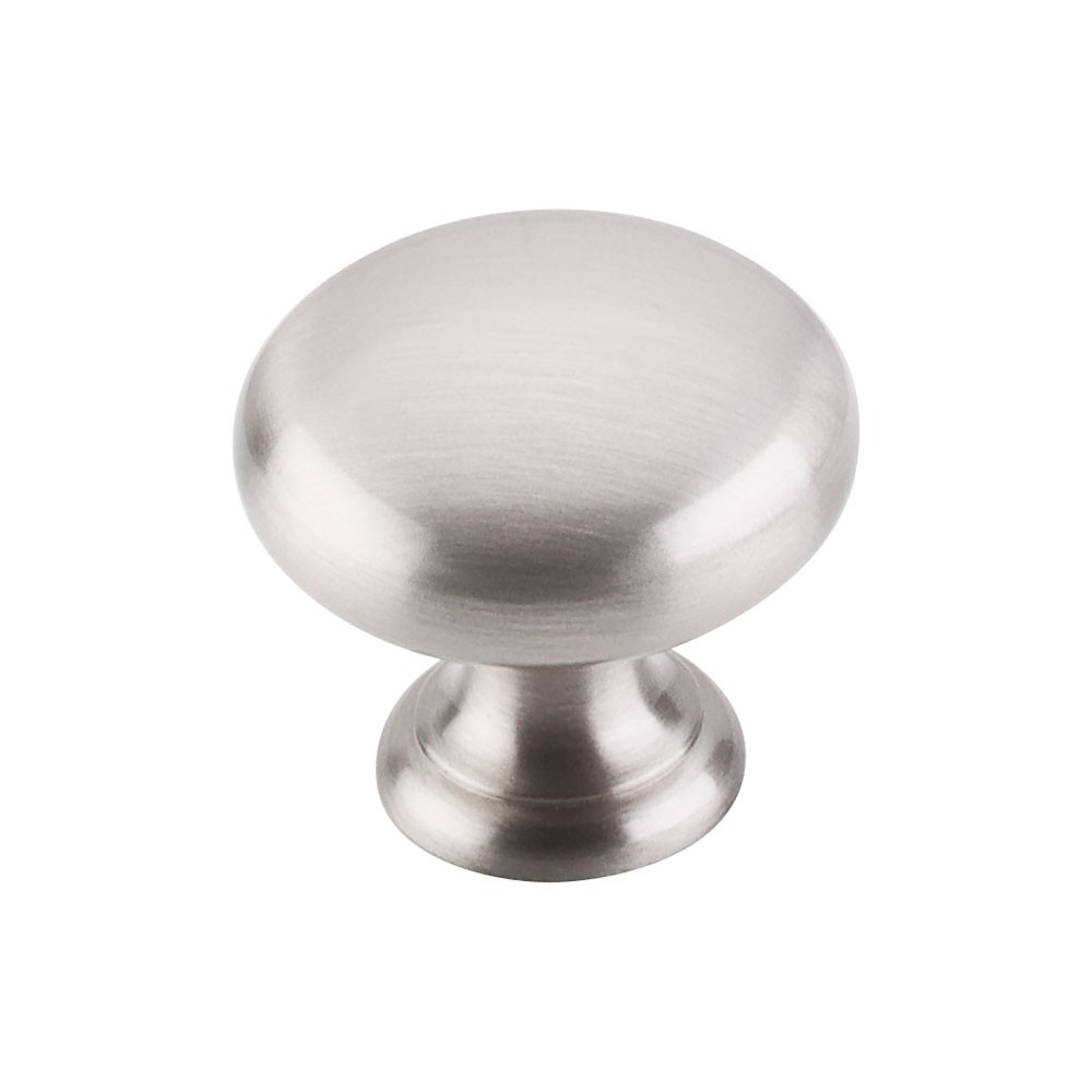 Mushroom Knob 1 3 4 Inch Brushed Satin Nickel