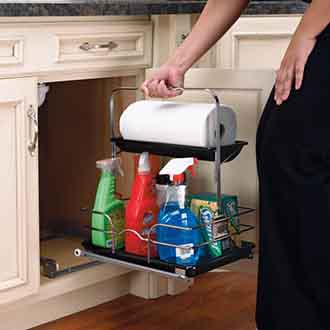 Cleaning Supply Caddy Pullout