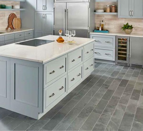 Kitchen Flooring Ideas The Top 25 Trends Of The Year Slate Tiles For Kitchen Floor